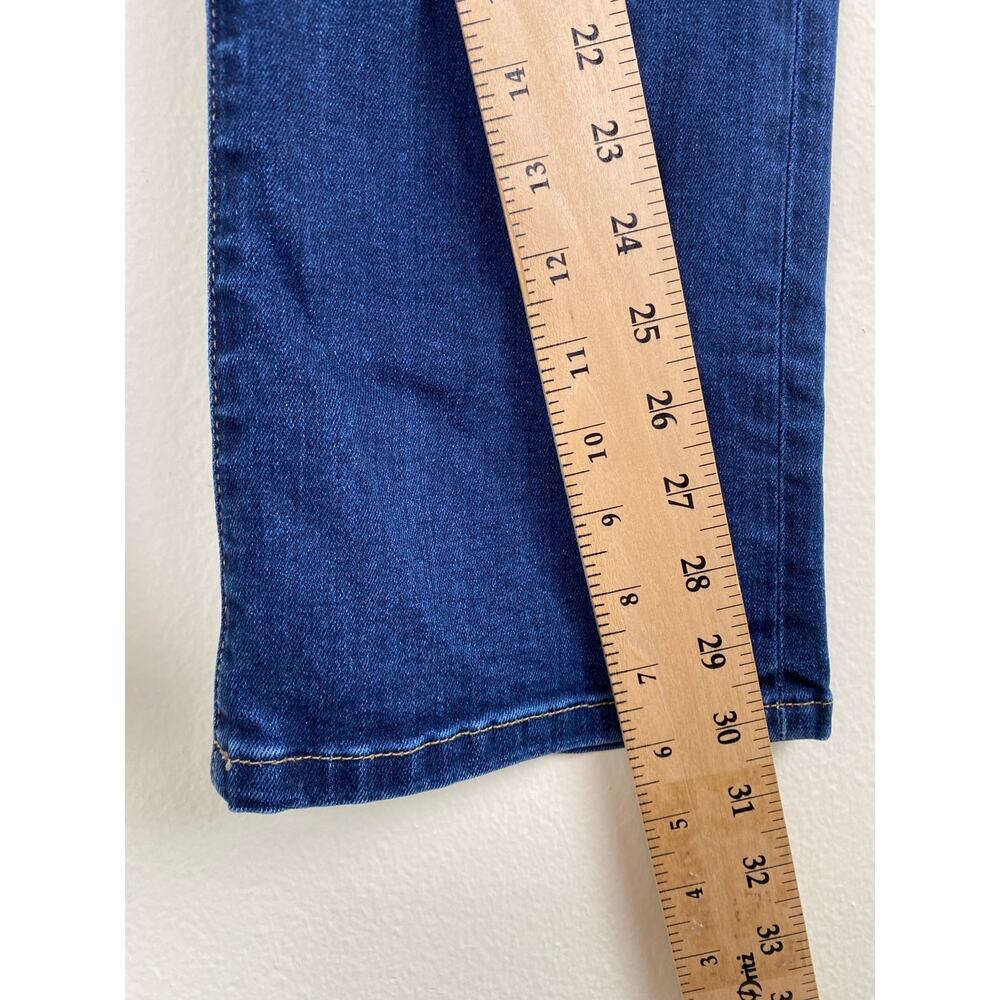 AYR The Pop Straight Leg Jeans Tall 30L Blue Dark Wash USA - Picture 13 of 14